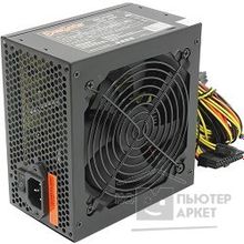 EXEGATE EX219463RUS 251775 Блок питания 500W ATX-XP500 OEM, black, 12cm fan, 24+4pin, 6+2 pin PCI-E, 3 SATA, 1 FDD, 2 IDE