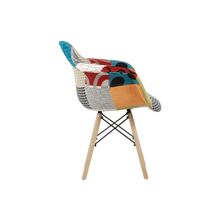 ПМ: Stool Group Кресло EAMES пэчворк Y809