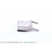 Петли для стеклянных дверей FL-710  хром.