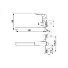 Raiber Смеситель для ванны Comfort R4502