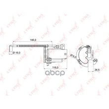 Фильтр Топливный Kia Soul 1.6 (Am_) 09- LYNXauto арт. LF992M