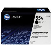 Картридж лазерный HP (CE255A) LaserJet P3015d P3015dn P3015x, №55А, оригинальный, ресурс 6000 страниц