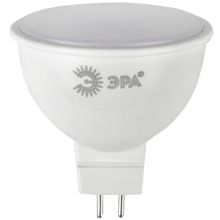 ЭРА Лампа светодиодная ЭРА GU5.3 7W 2700K матовая ECO LED MR16-7W-827-GU5.3 Б0050183 ID - 235742