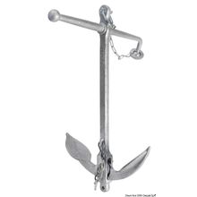 Osculati Admiralty anchor 25 kg, 01.114.25