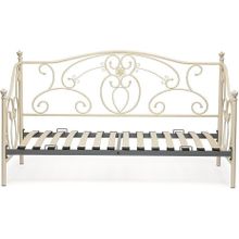 Tetchair Кровать металлическая JANE, Античный белый (Antique White)