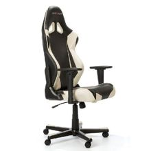 Компьютерное кресло DXRACER OH RE0 NW черный белый RACING