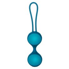 Jopen Бирюзовые вагинальные шарики MINI STELLA II KEGEL BALLS