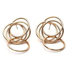 Серьги-гвоздики под золото (арт. 80957-2)