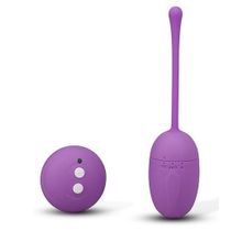 Seven Creations Фиолетовое виброяичко с ДУ REMOTE CONTROL EGG PURPLE