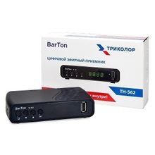 BarTon TH-562 приставка для цифрового ТВ DVB T2