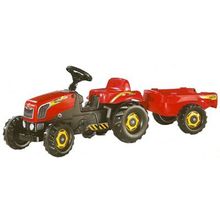 Rolly Toys Трактор педальный с прицепом ROLLY - KID 012121
