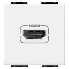 Розетка HDMI LIVING LIGHT, белый |  код. N4284 |  Bticino