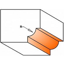 Фрезы обратные радиусные для карнизов