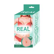Телесный мастурбатор-вагина Real Women Vibration (232262)