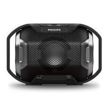 портативная колонка Philips Shoqbox SB300, 4 Вт, 800 mAh, до 8 ч., bluetooth, Wi-Fi, black, черная