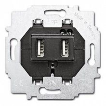 Механизм розетки 2xUSB |  код. 6472 U-500 |  ABB