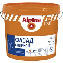 Alpina Expert Фасад Силикон 10 л белая