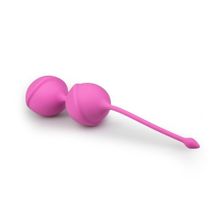 Розовые вагинальные шарики Jiggle Mouse (розовый)
