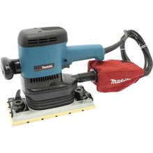 Makita   9046   Вибрационная шлифмашина (600W, 6000 об мин,  115х229  мм,  пылесборник)