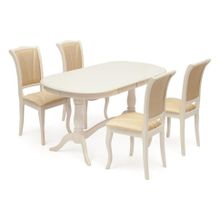 Tetchair Стол раскладной Siena ( SA-T6EX2L ), ivory white (слоновая кость 2-5)