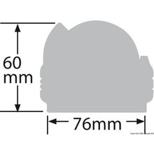 Osculati RITCHIE Trek external compass 21 4 white white, 25.080.12