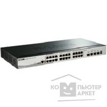 D-Link DGS-1510-28X A1A PROJ Управляемый стекируемый коммутатор SmartPro с 24 портами 10 100 1000Base-T и 4 портами 10GBase-X SFP+