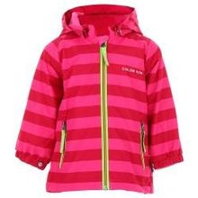 Куртка ColorKids 102051, размер 62-68 см, цвет полоска: темно-розовая, розовая