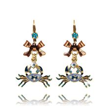 Серьги "Море", Trendy Candy (арт. 70775-3)