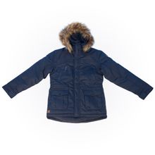 Luhta (Лухта) Зимняя куртка для мальчика с искусственным мехом 636080458L6V(390)