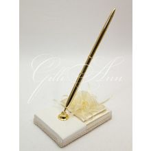 Свадебная ручка с подставкой Gilliann Crystal Vignette PEN019