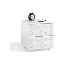 Система Мебели Тумба прикроватная Италия ИТ-26 белое дерево