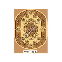 Люберецкий ковер Супер акварель  99111-26-oval, 1 x 2