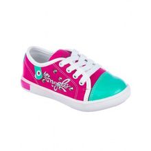 Indigo Kids для девочки на шнурках фуксия