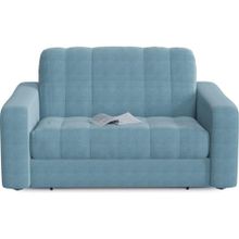 Смарт Диван прямой Арагон Blue аккордеон