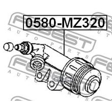 Цилиндр Сцепления Рабочий Mazda 3 Bk 2003-2008 Febest арт. 0580MZ320