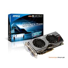 Видеокарта 1Gb &lt;PCI-E&gt; MSI N560GTX-Ti HAWK с CUDA &lt;GFN560Ti, GDDR5, 256 bit, HDCP, 2*DVI, HDMI, Retail&gt;