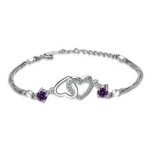 Браслет "Сердечки" (арт. 82181-2)