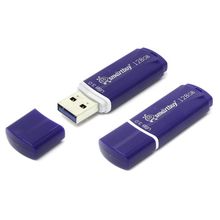 Накопитель  SmartBuy Crown   SB128GBCRW-Bl   USB3.0 Flash Drive 128Gb (RTL)