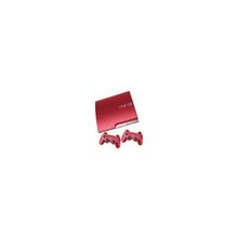 Sony PlayStation 3 Slim 320Gb Red + Дополнительный контроллер красный