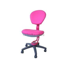 Кресло детское KD-5 Pk Pink (серый пластик, металл розовый, ткань розовая 15-55)