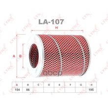 Фильтр Воздушный LYNXauto арт. LA107