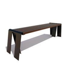 Скамейка уличная «ЛАЙТ» (1,2м)