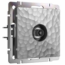 Werkel ТВ-розетка Werkel Hammer оконечная серебряный W1283006 4690389163074 ID - 239116