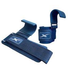 Крюки-зацепы страховочные для тяги, нейлоновый напульсник, одинарный широкий стальной крюк