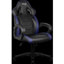 Кресло для геймера Aerocool AC60C AIR-BB , черно-синее