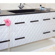 Бриклаер Тумба с раковиной Жаклин 110 черная раковина