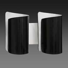 Бра PITTORE 2х40W Е27 черный белый арт.811627