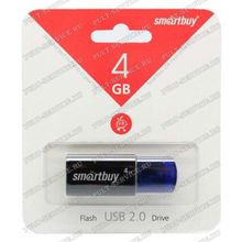 Флешка 4 Gb SmartBuy Click Blue