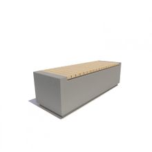 СКАМЕЙКА с бетонным основанием «ВОЯЖ»