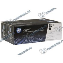 Комплект картриджей HP "83A Dual Pack" CF283AF (черный, двойной) для LJ Pro M201, MFP M125 127 225 [141934]